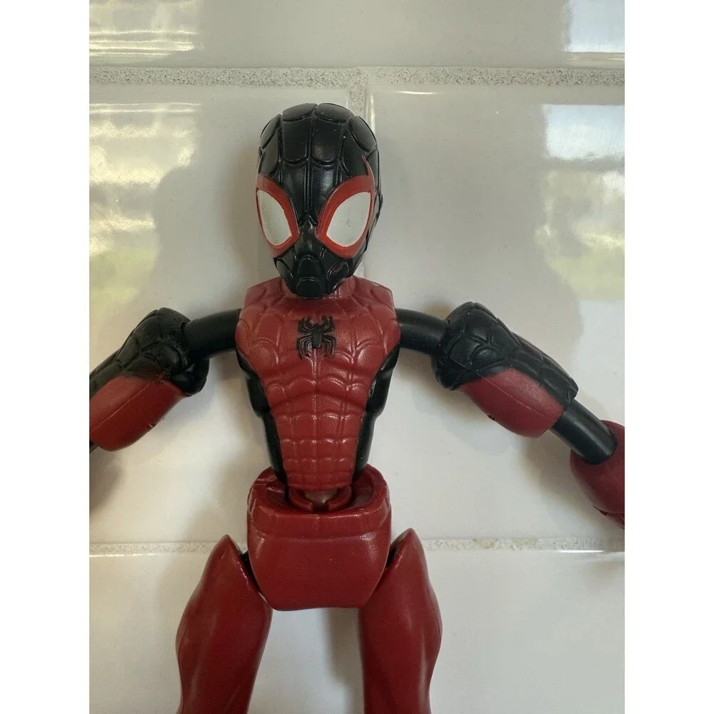 Marvel Bend & Flex Black Red Suit Spider-Man Venom Action Figure Hasbro #70236 - Picture 1 of 6